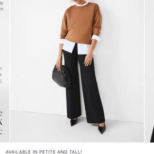 Spanx perfect Black Wide-Leg Pants